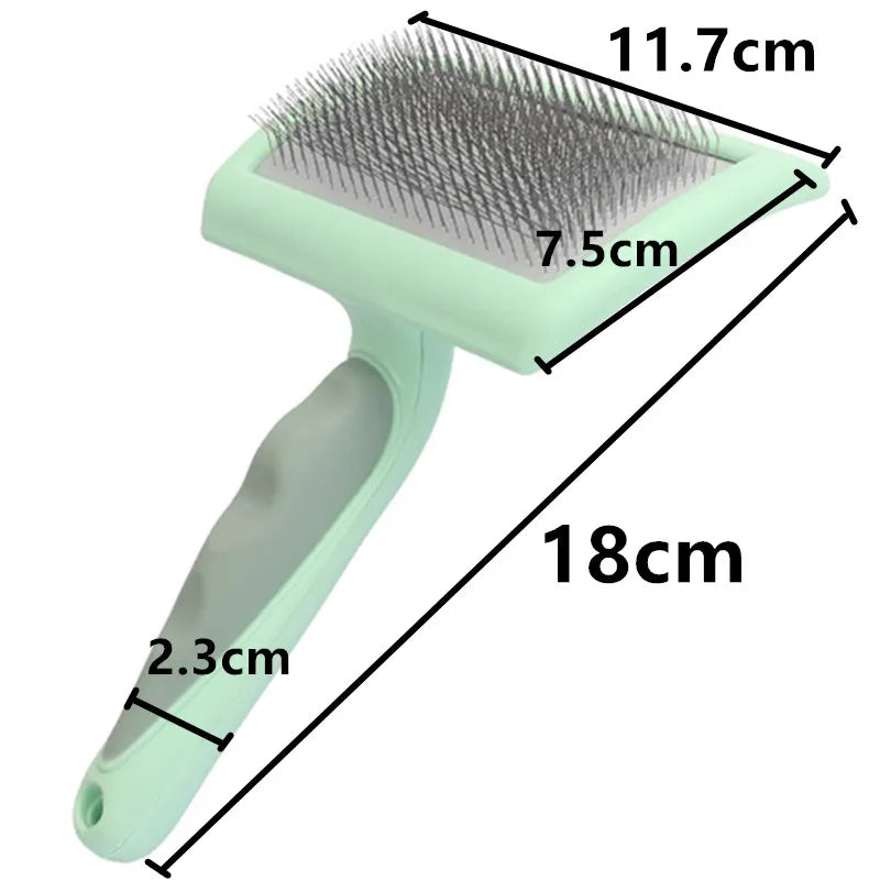 Pet Grooming Tool with Massage Comb Hair Remover for Dogs and Cats